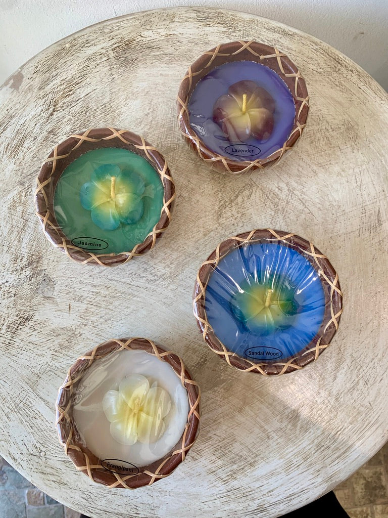 Clay Bowl Candle
