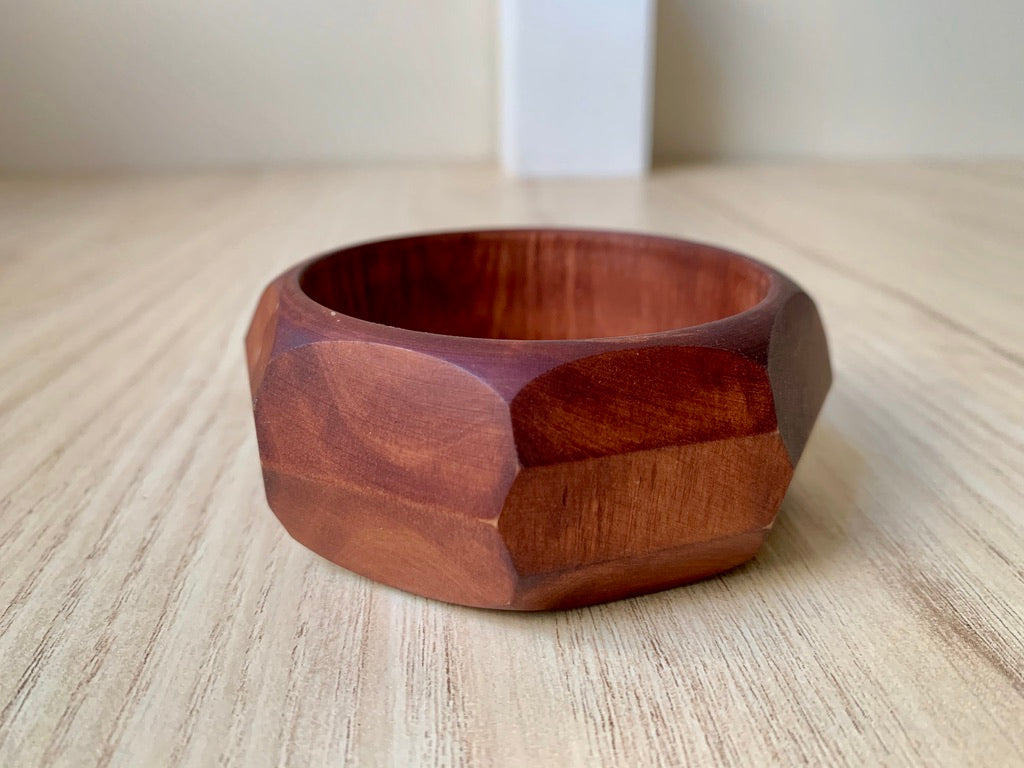 Geometric Wood Bracelet