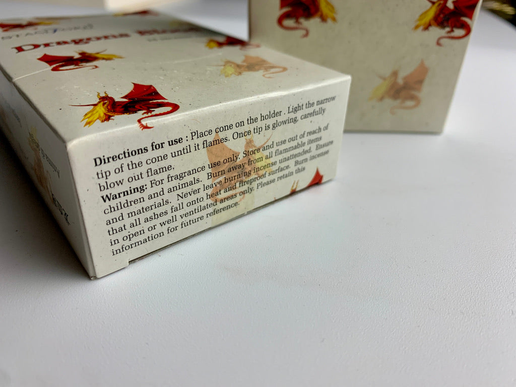 Dragons Blood Incense Cones