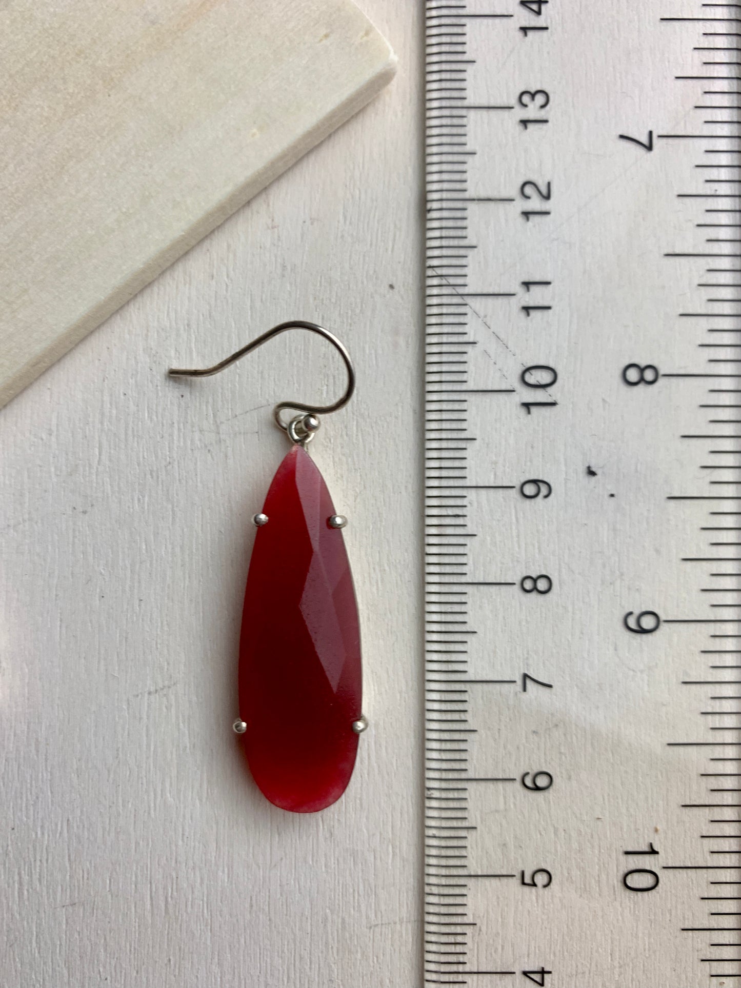 Carnelian Teardrop Earrings