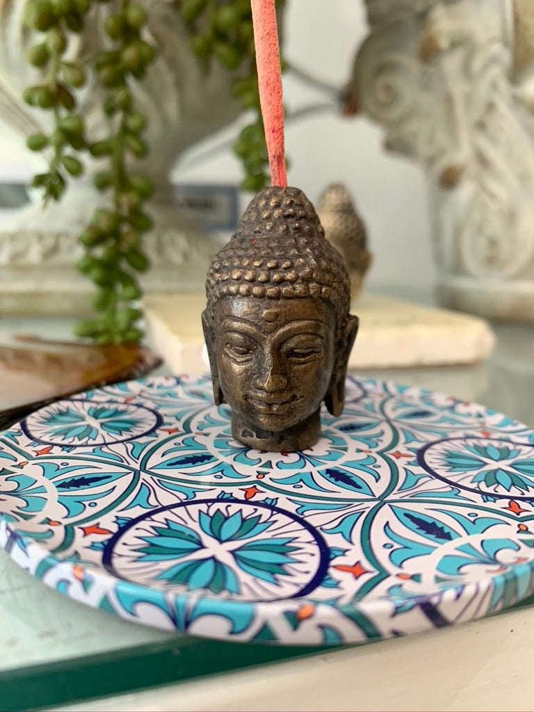 Buddha Head Incense Holder