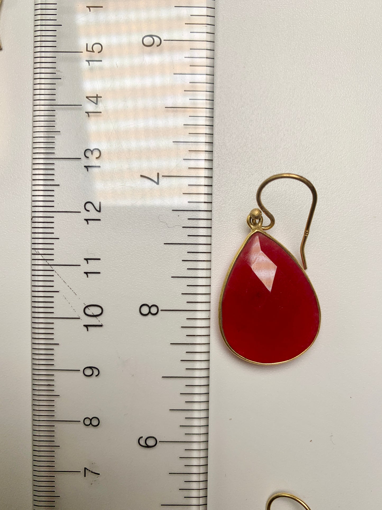 Reina Earrings Carnelian