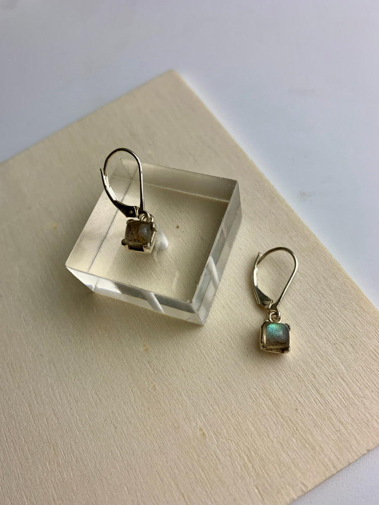 Sleeper Labradorite Earrings
