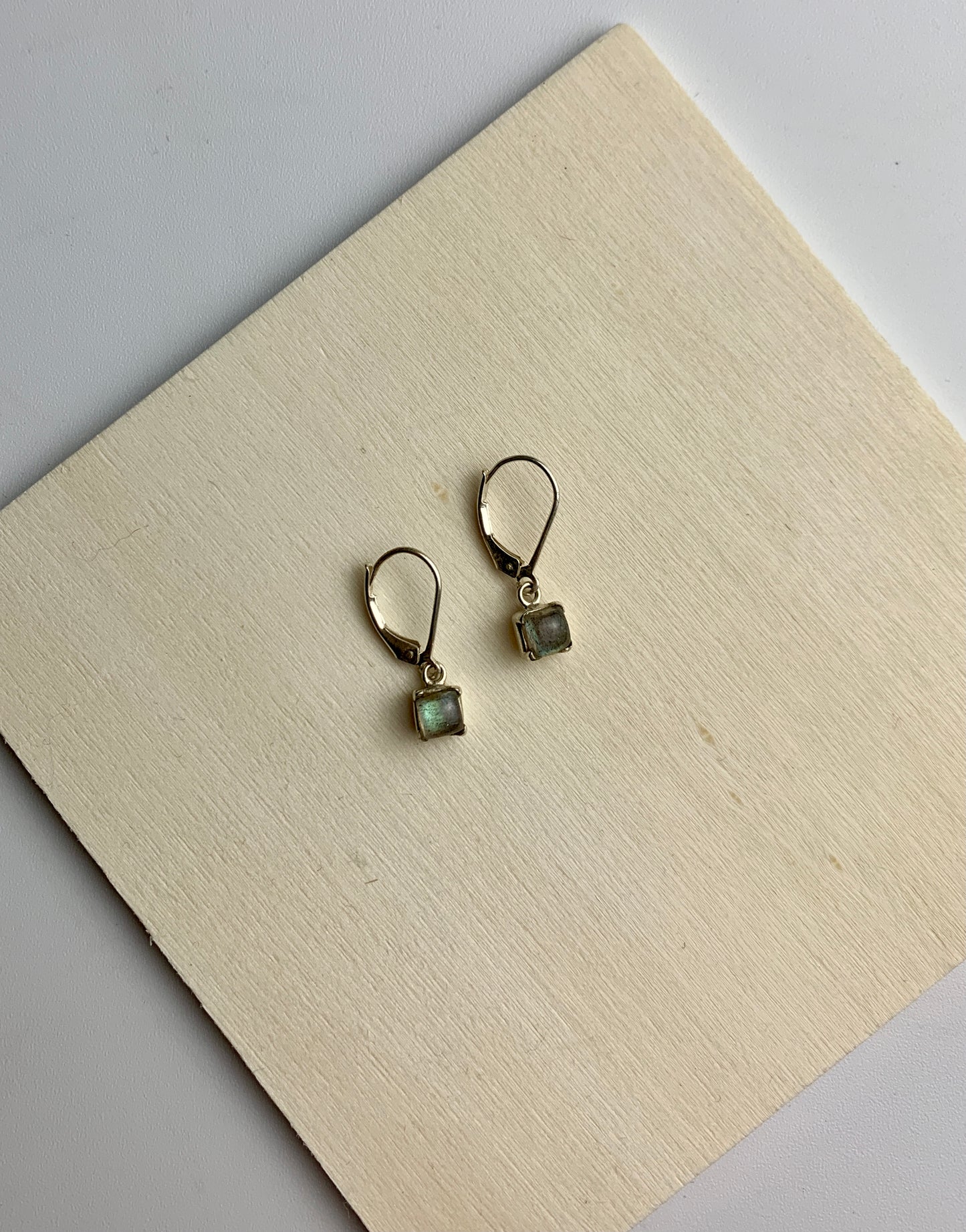 Sleeper Labradorite Earrings