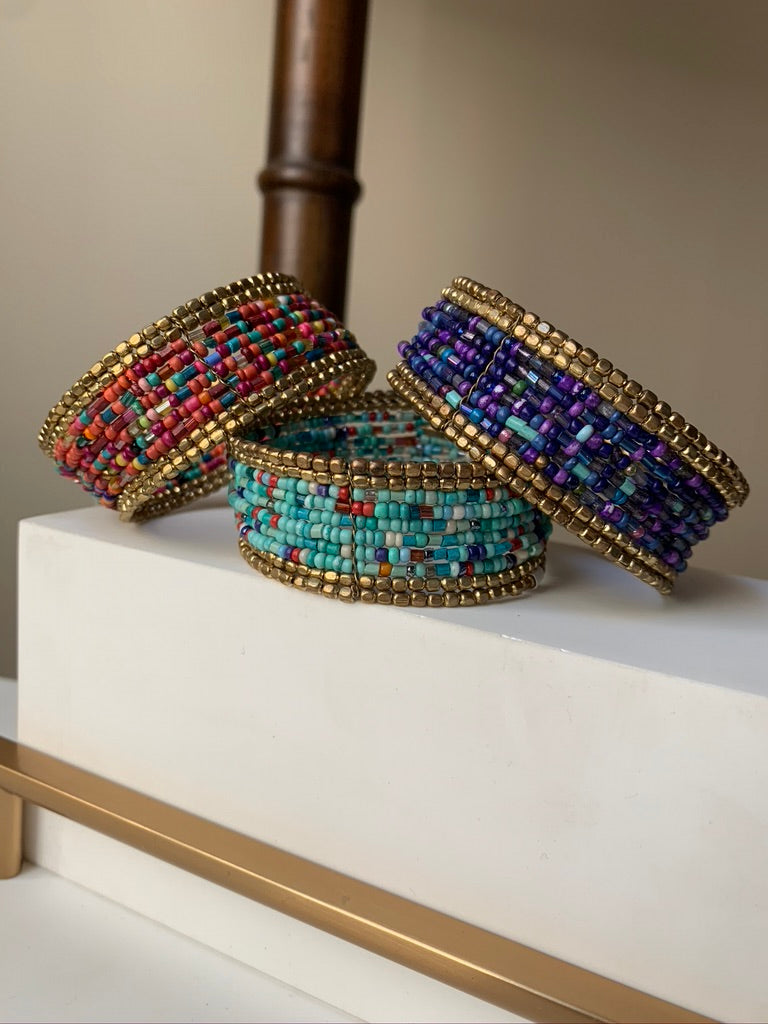 Mosaic Beaded Bracelet