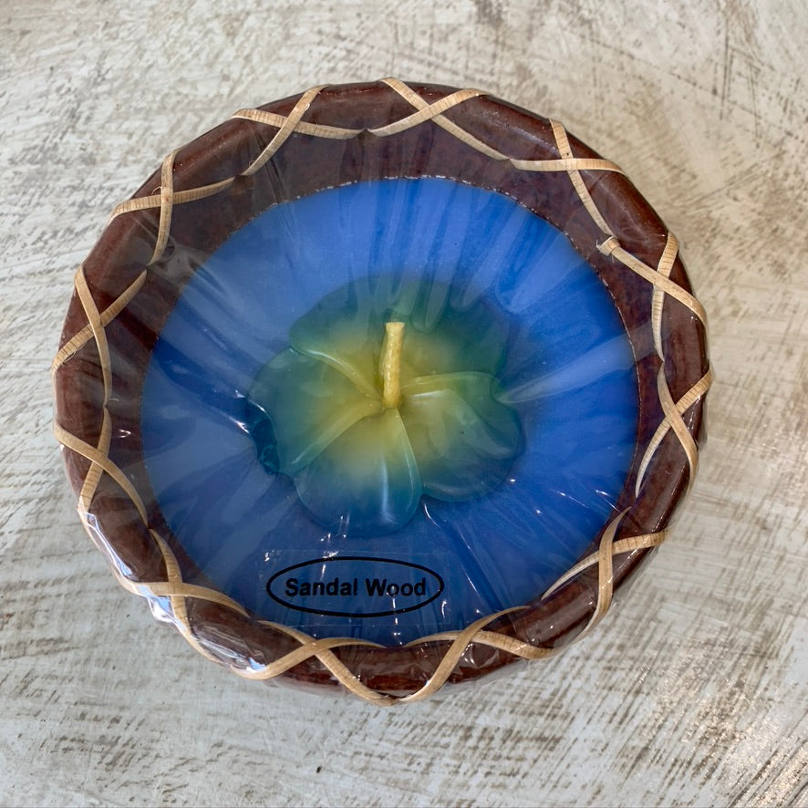 Clay Bowl Candle