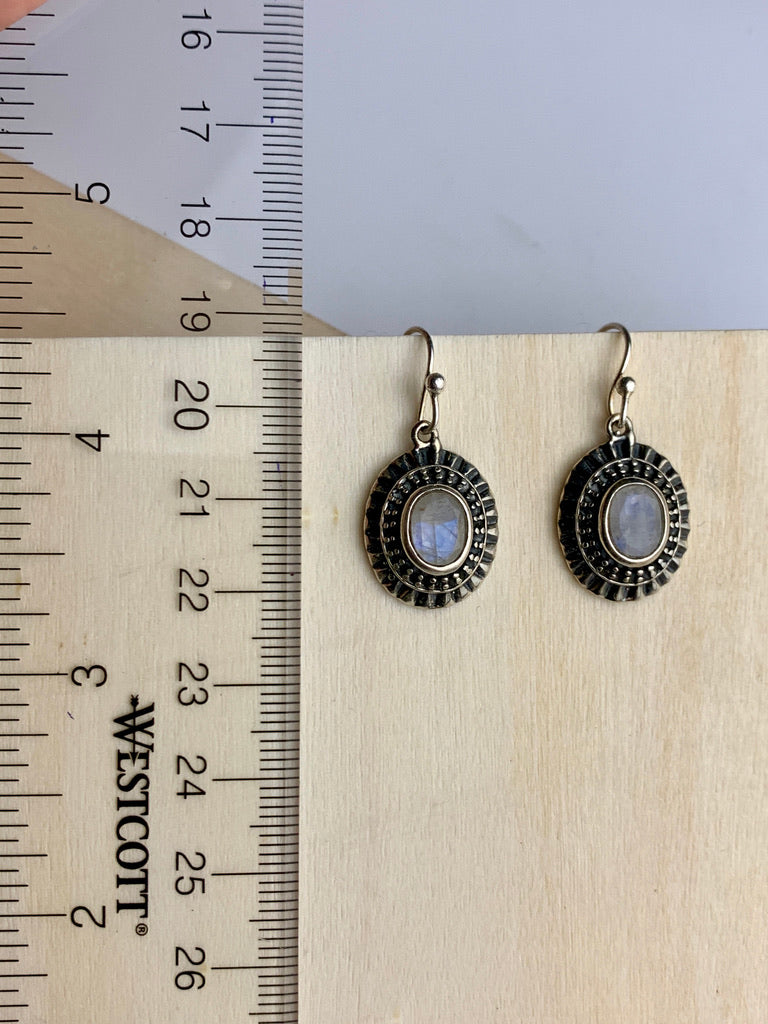 Soleil Oval Earrings
