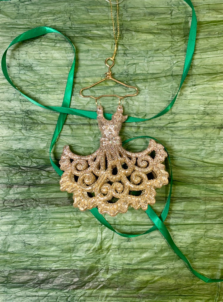 Holiday Dancing Dress Ornament