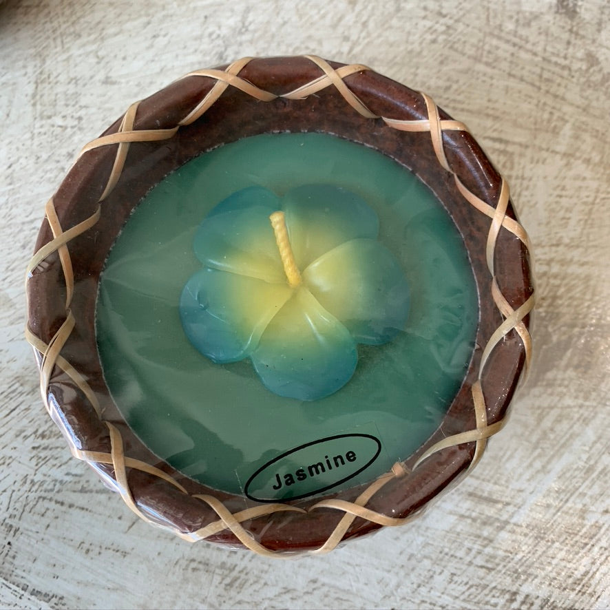 Clay Bowl Candle