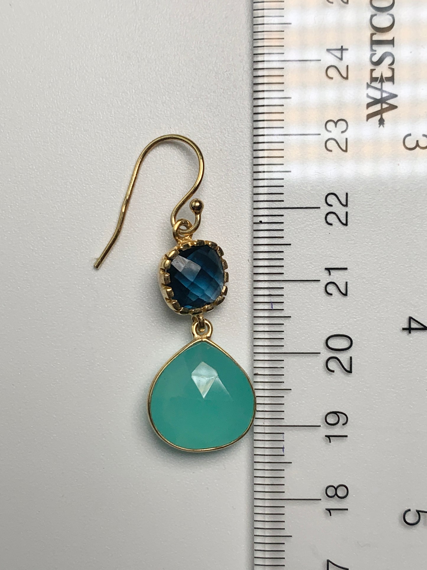 Hestia Double Drop Earrings