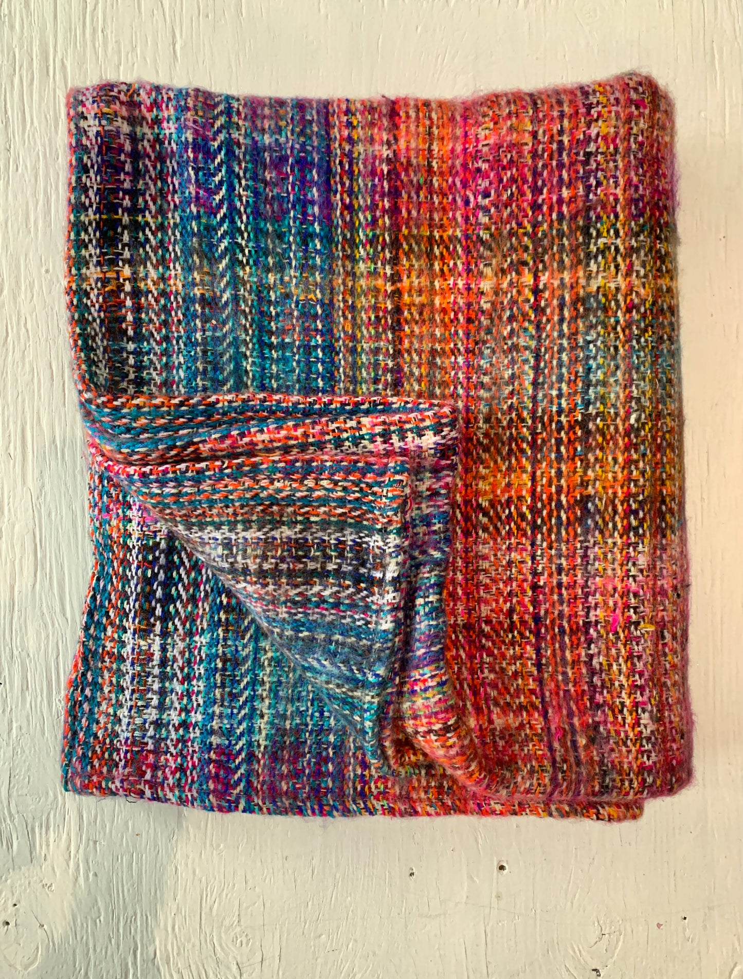 Multicoloured Hugger Blanket Full