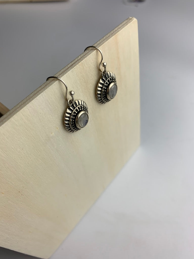 Soleil Oval Earrings