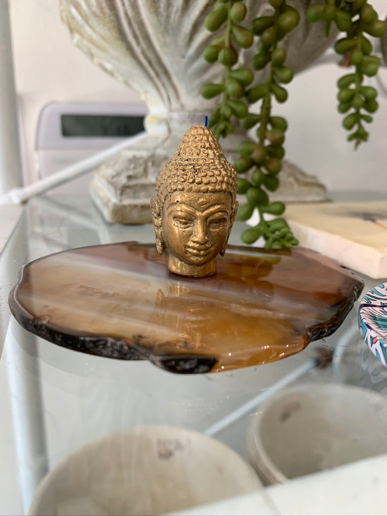 Buddha Head Incense Holder
