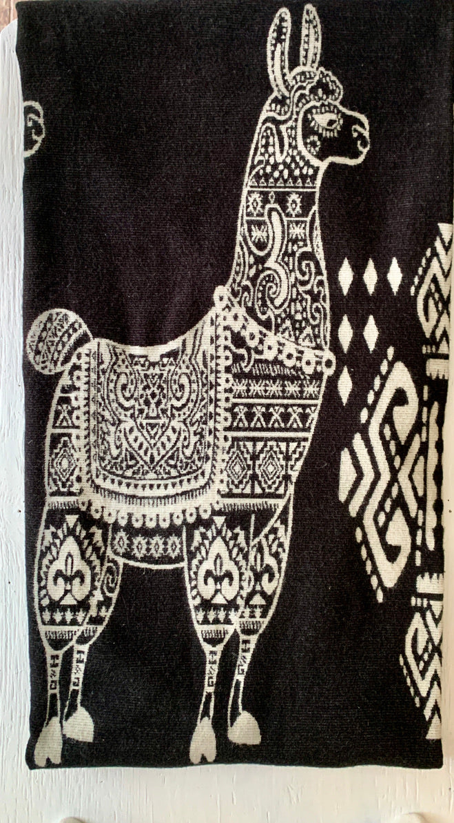 No Probllama Midnight Sky Blanket