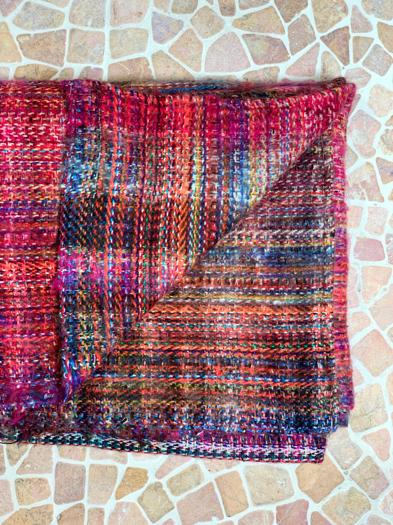 Multicoloured Hugger Blanket Full