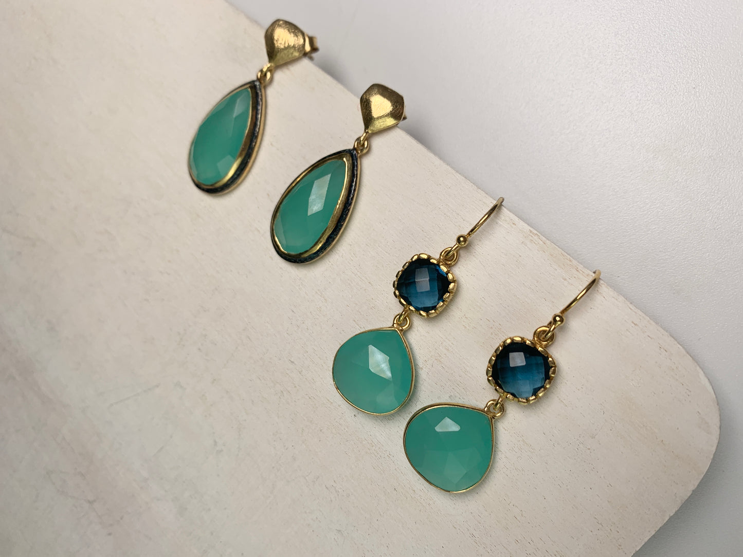 Hestia Double Drop Earrings