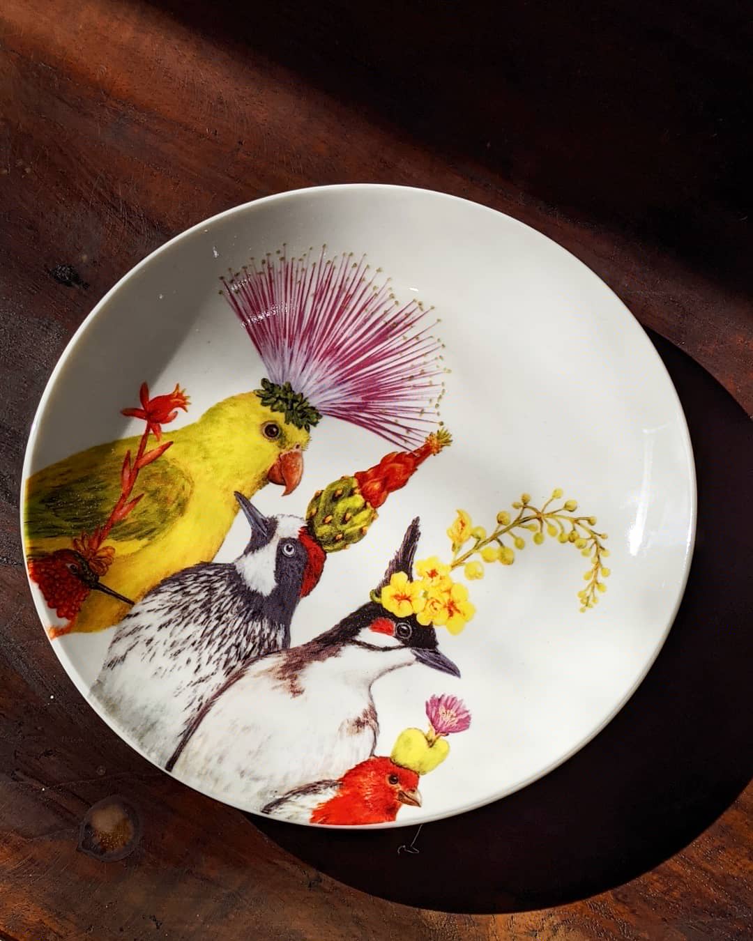 The Entourage Round Appetizer Plate
