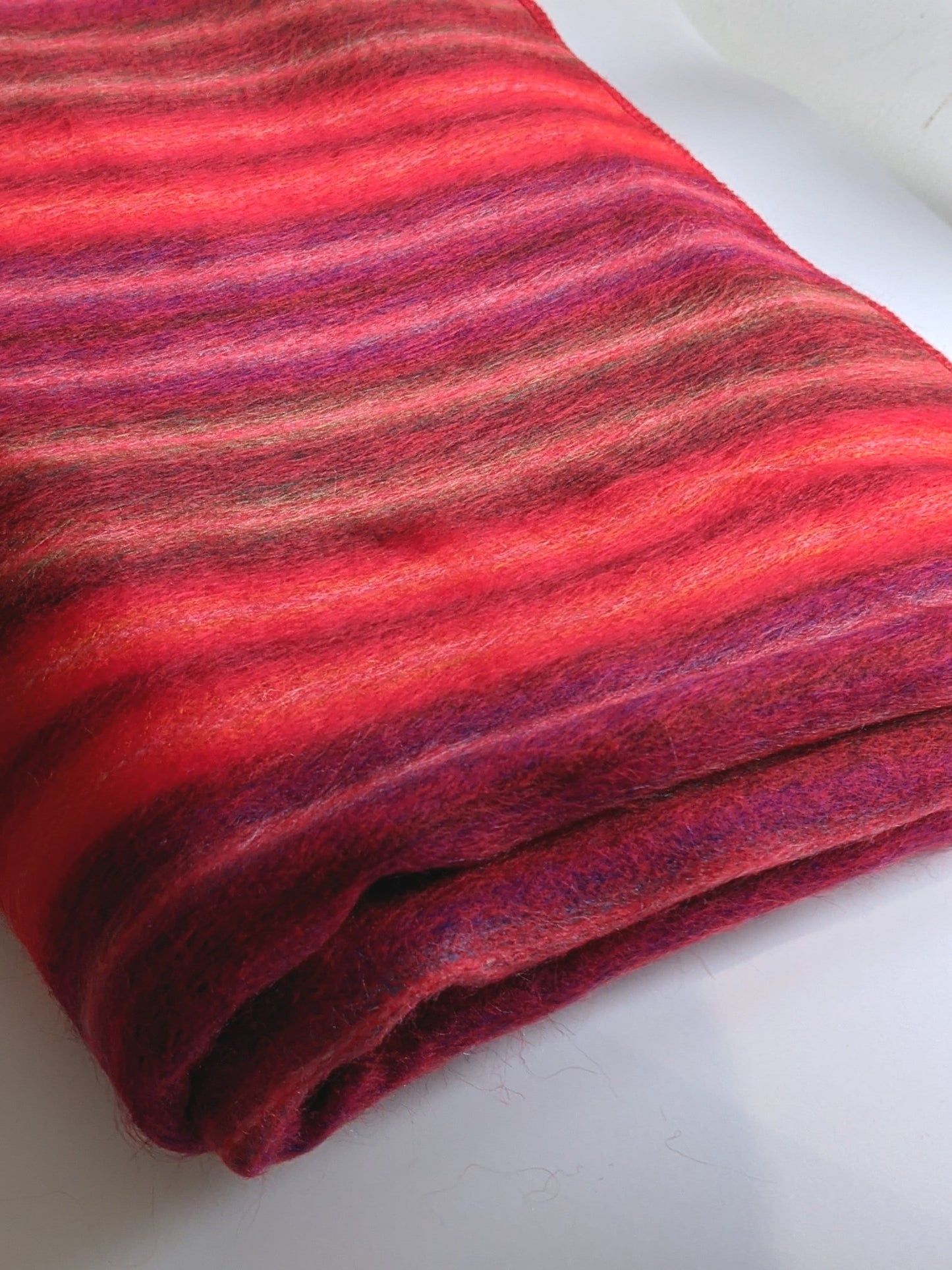Red Stripe Throw