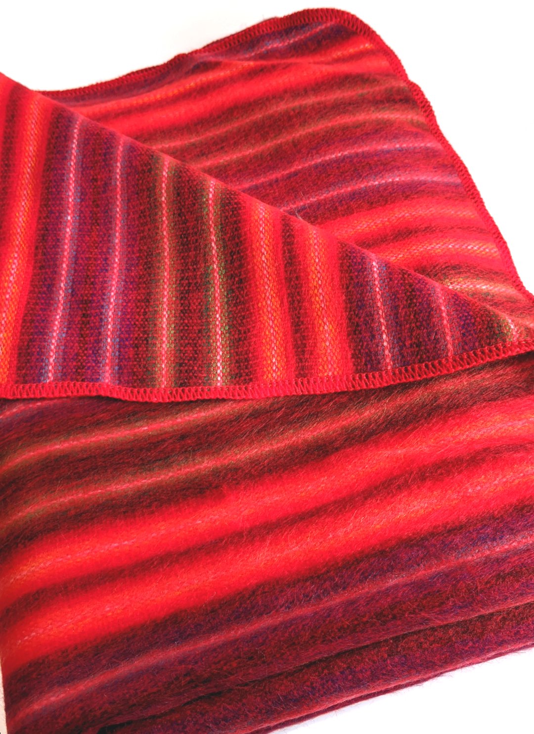 Red Stripe Throw
