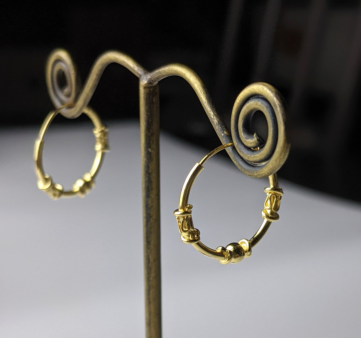 The Tribal Hoop- Gold Plated