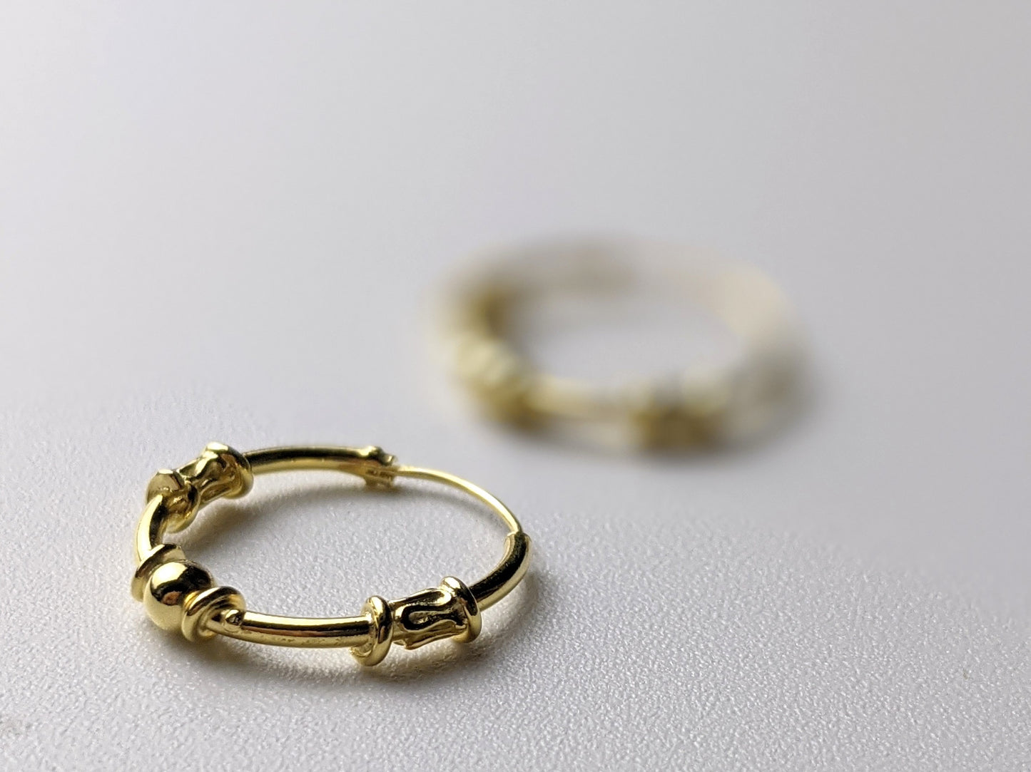 The Tribal Hoop- Gold Plated
