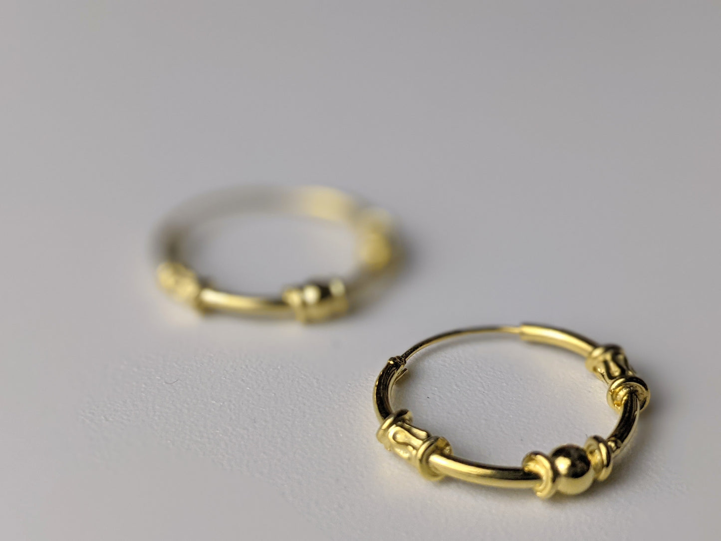 The Tribal Hoop- Gold Plated