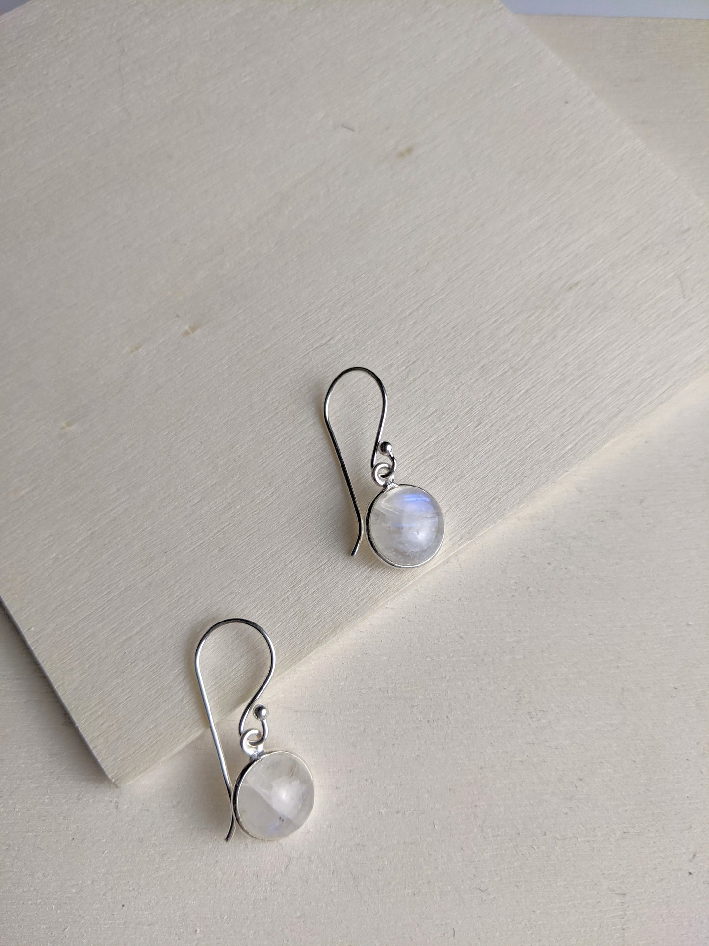 The Classic Drop Earring -Moonstone