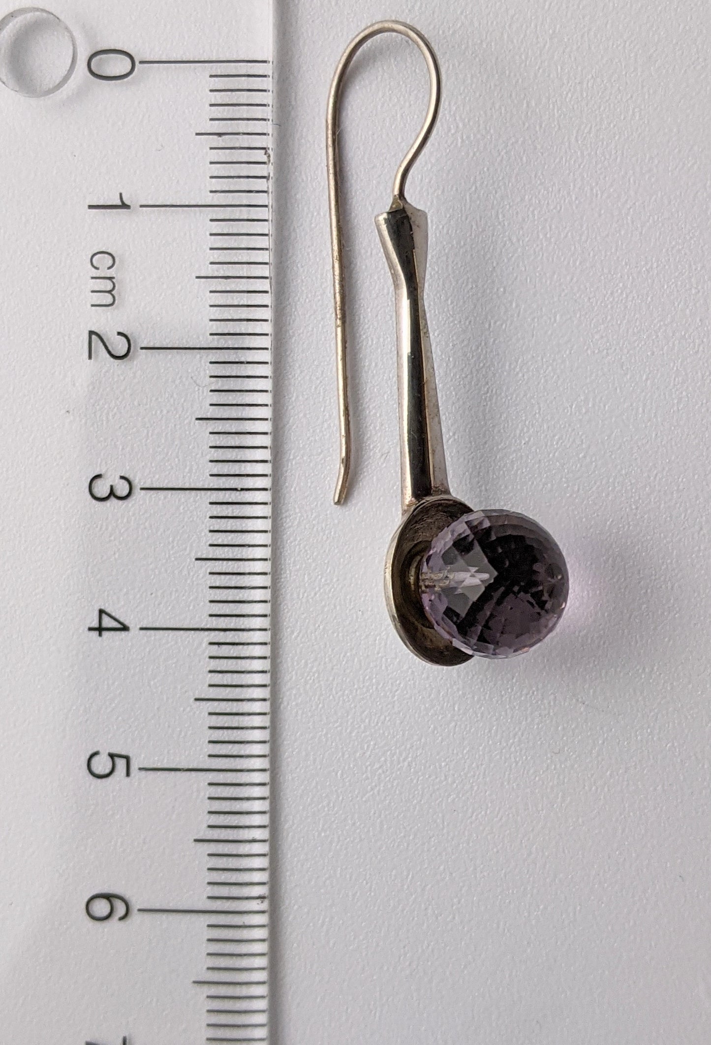 Le Monde Earring - Amethyst