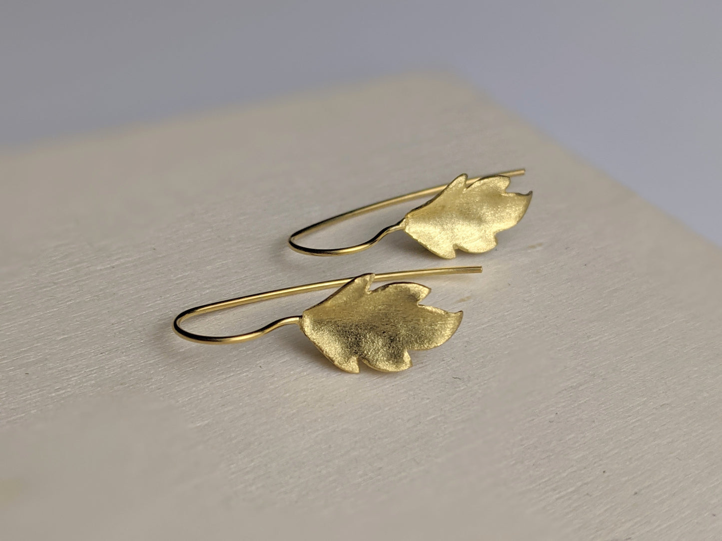 Gold leaf Earrings