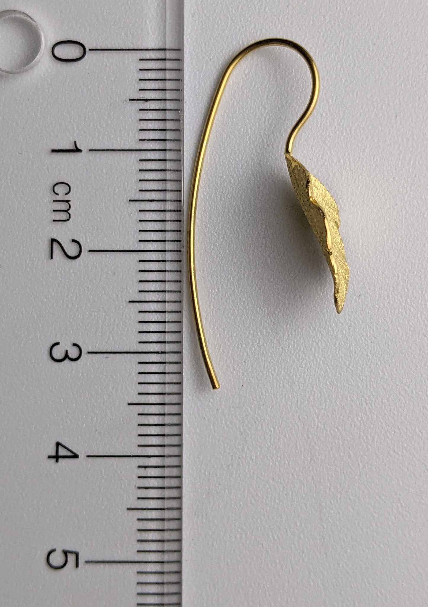 Gold leaf Earrings