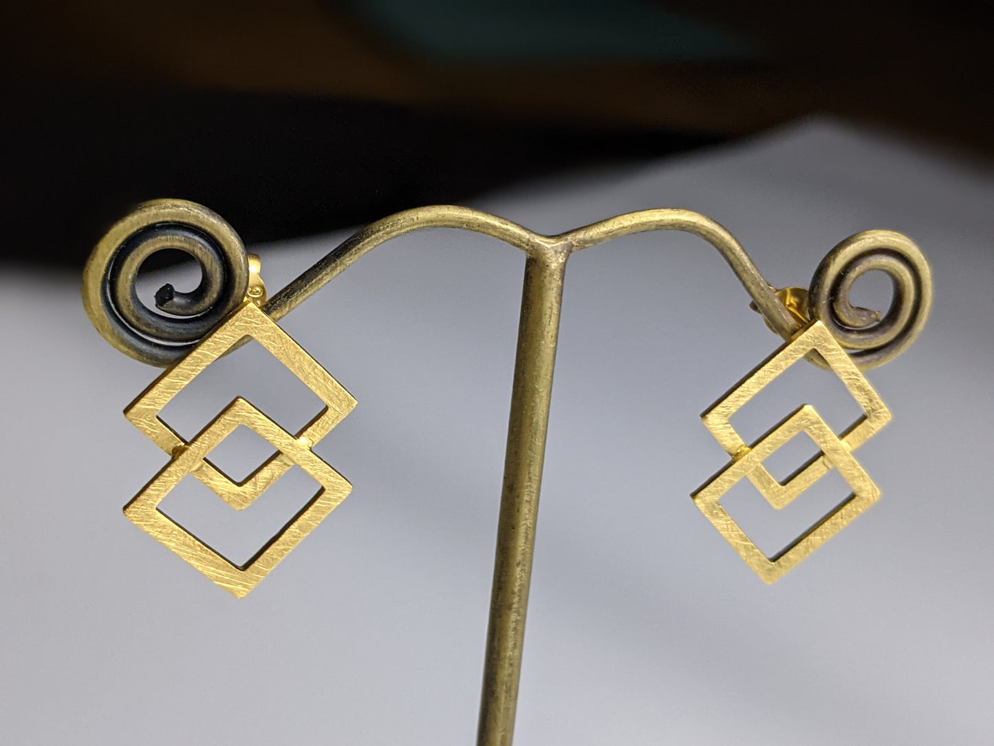 Gold Overlay Studs