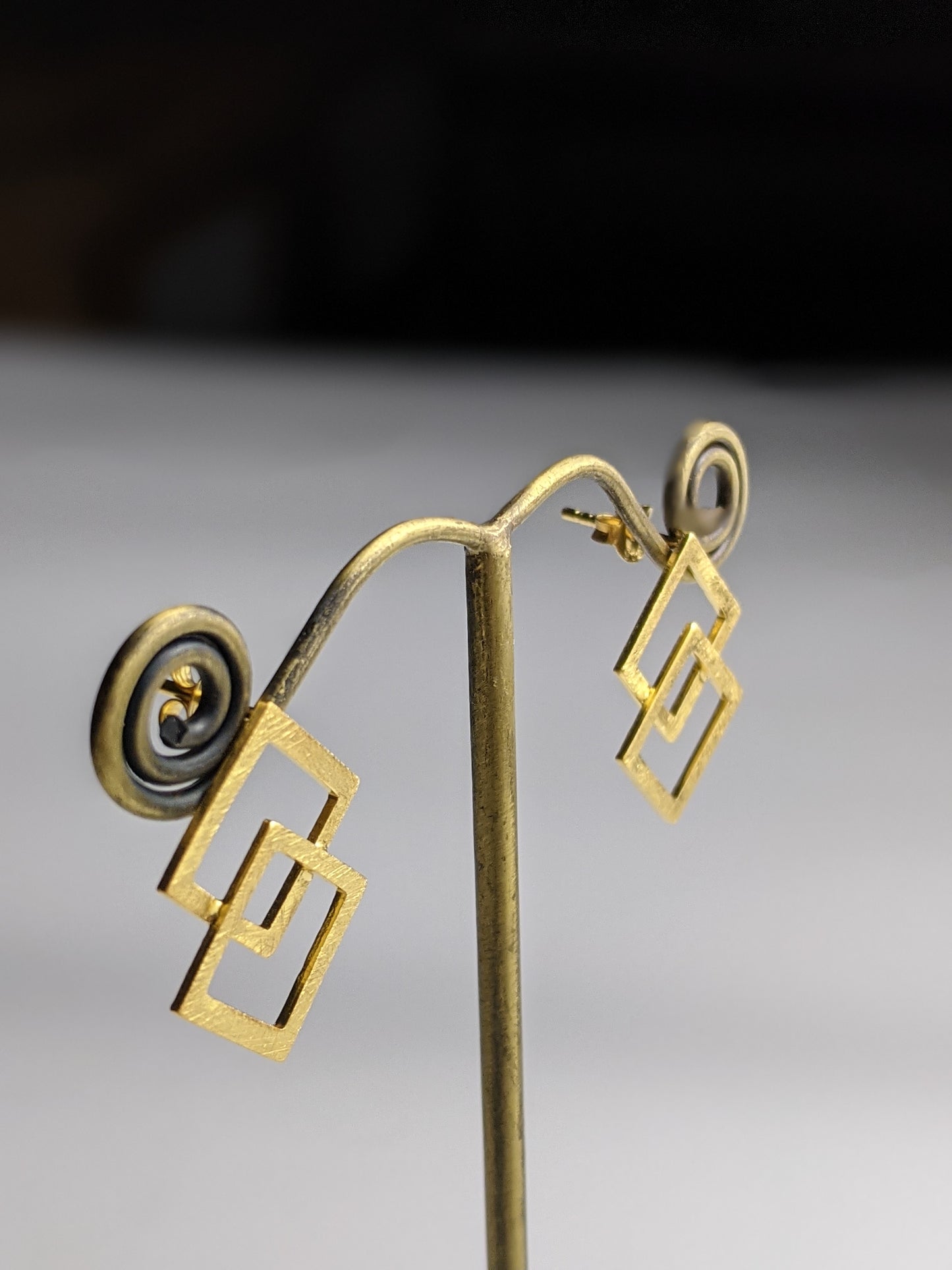 Gold Overlay Studs
