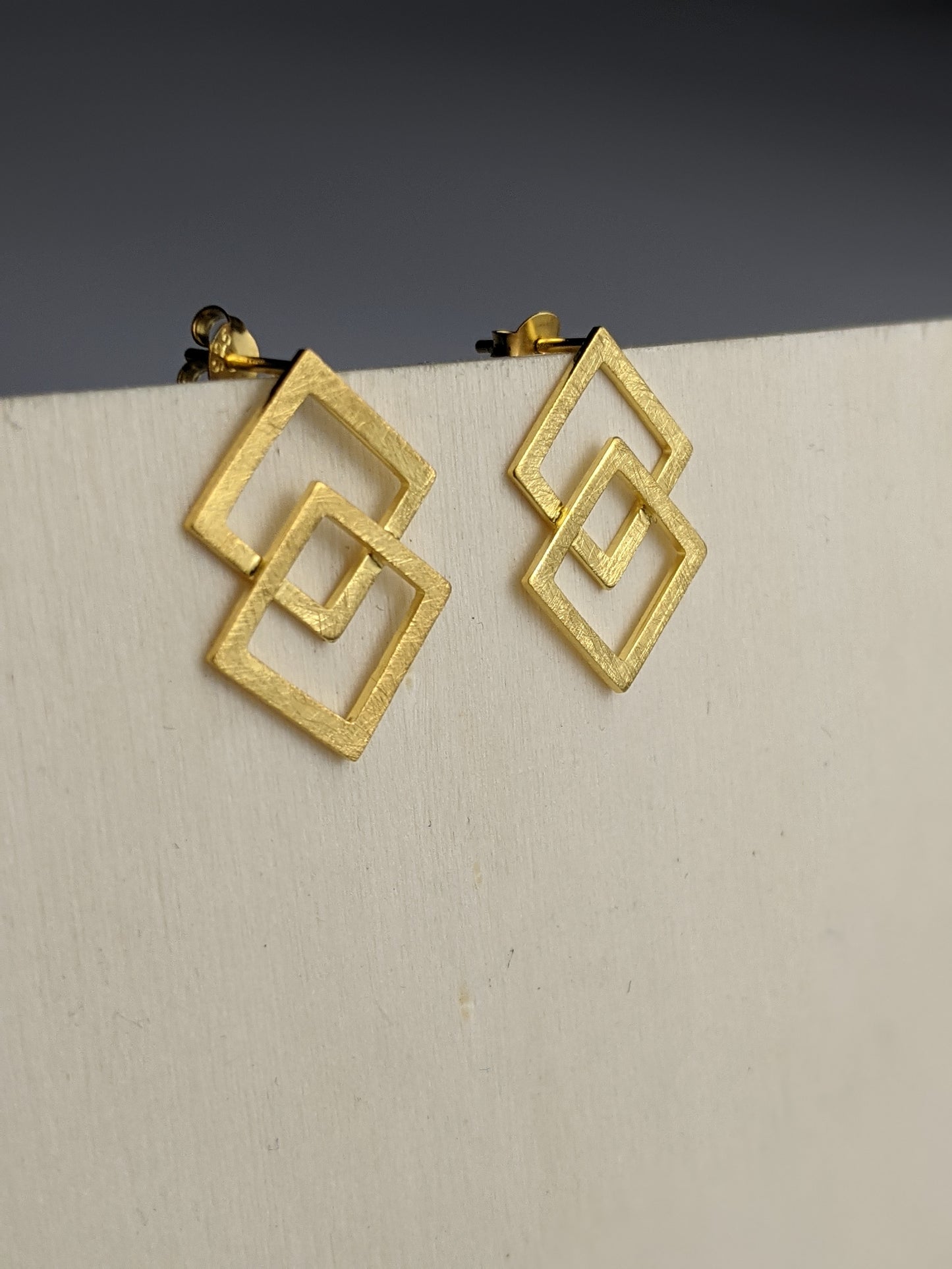 Gold Overlay Studs
