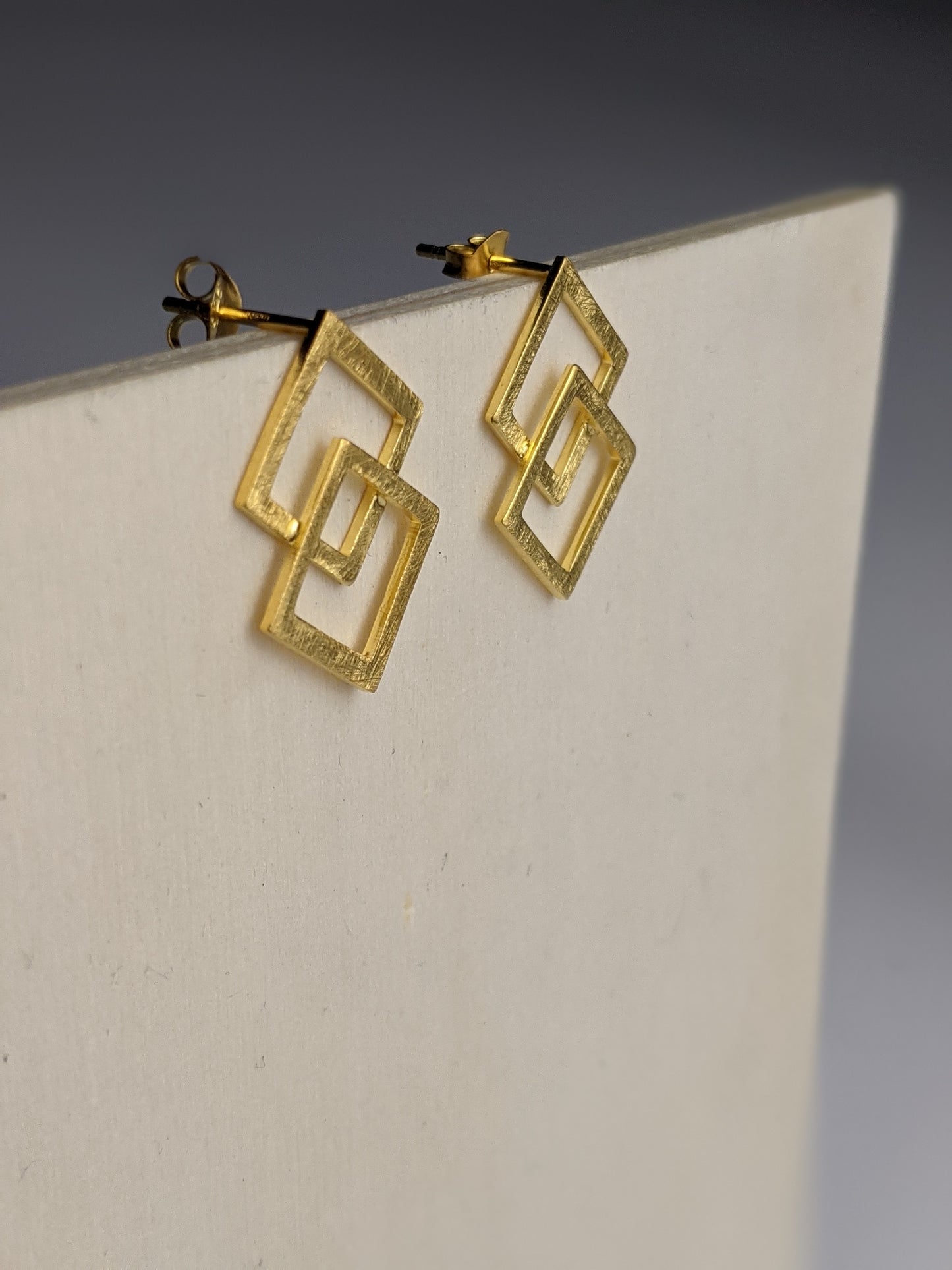 Gold Overlay Studs