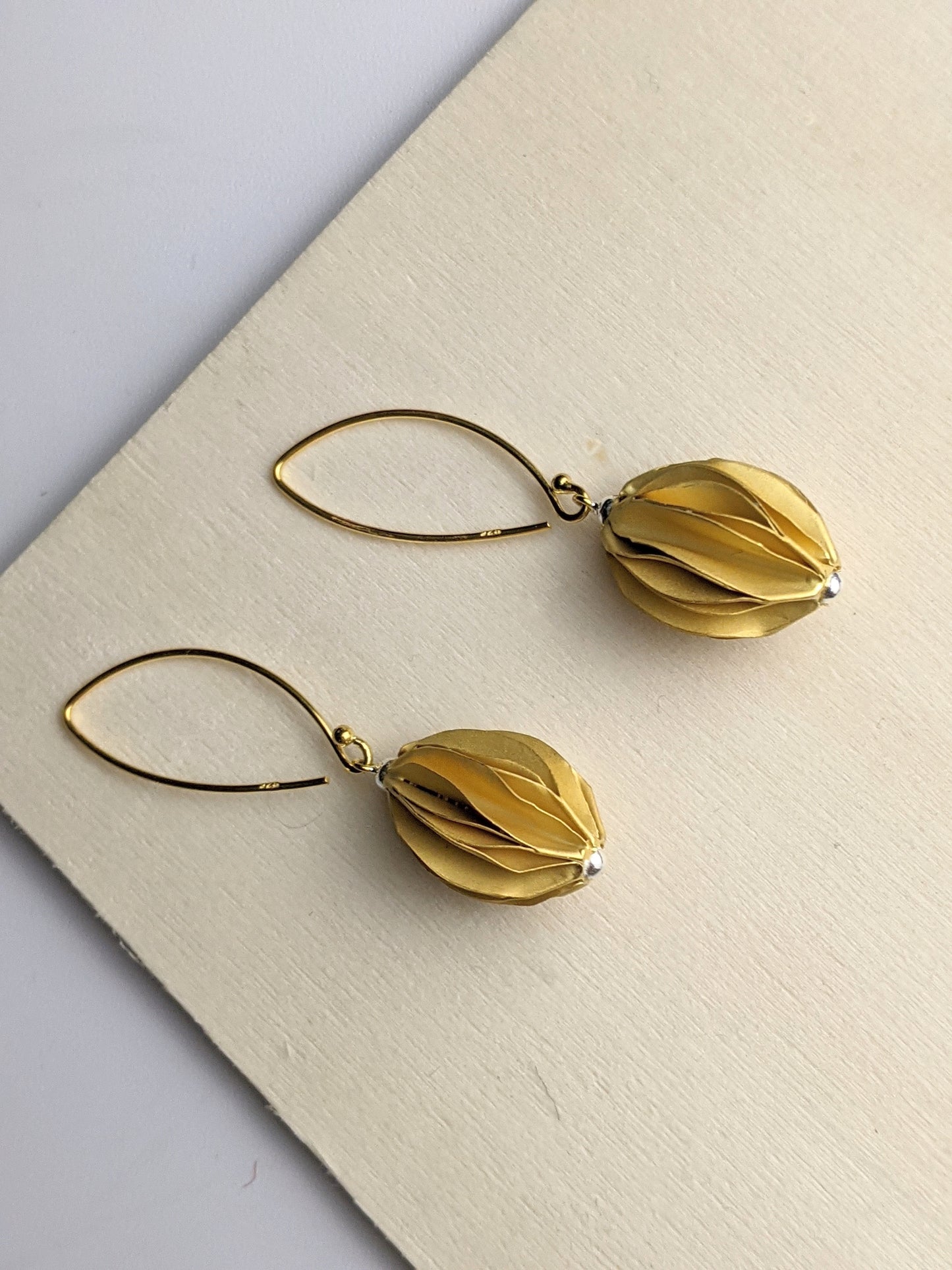 The Golden Ball Drop Earrings