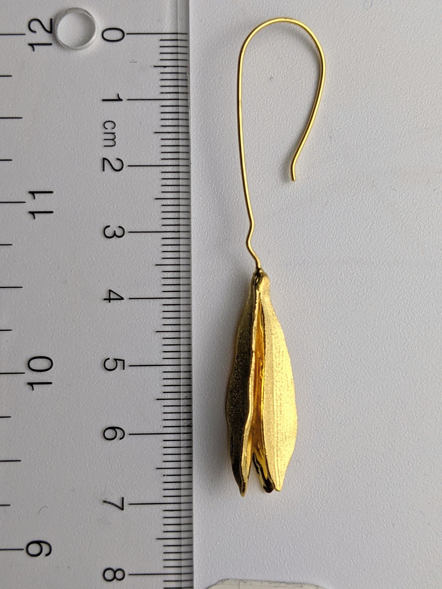 Trio Petal Drop Earrings