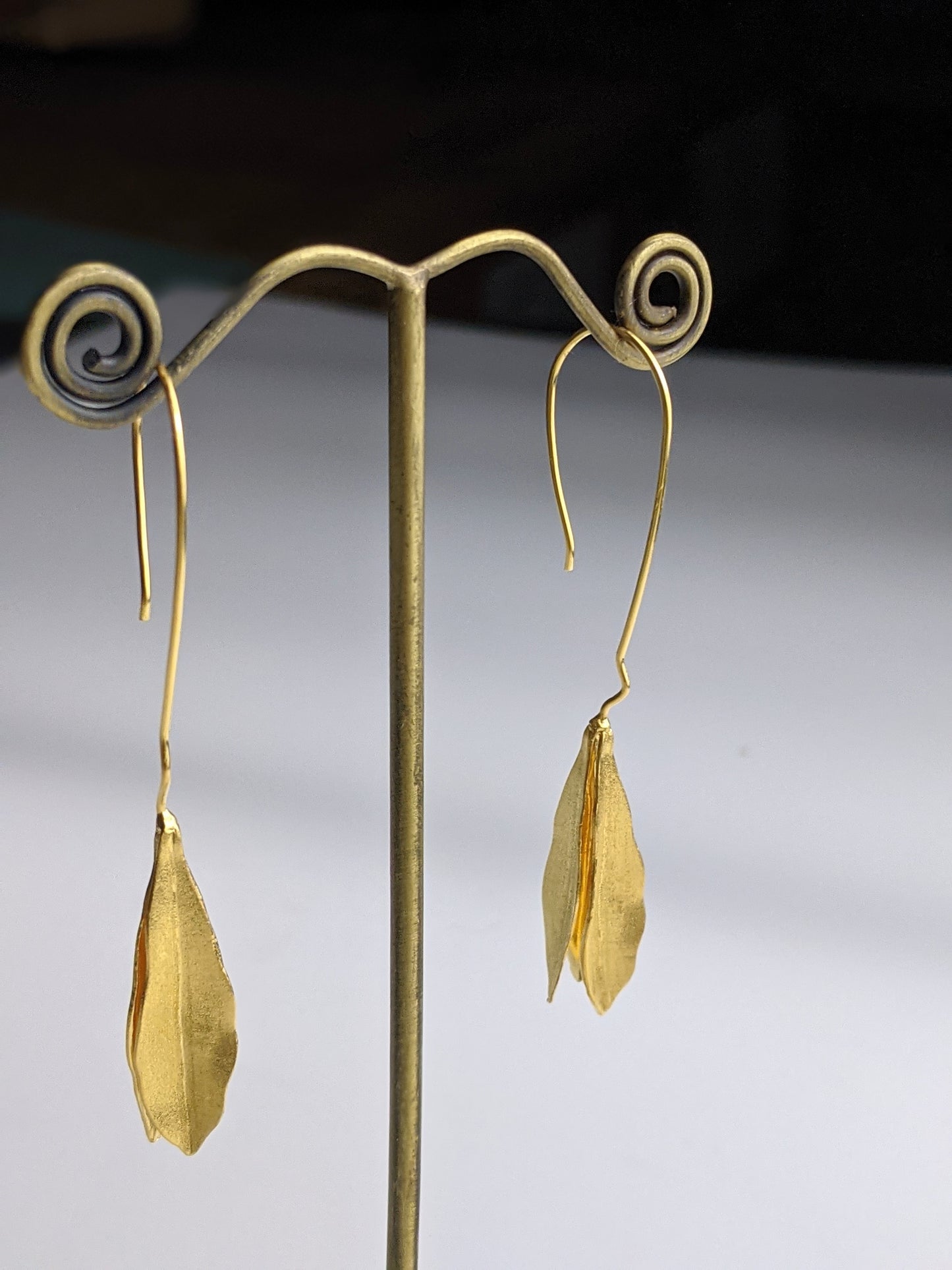 Trio Petal Drop Earrings