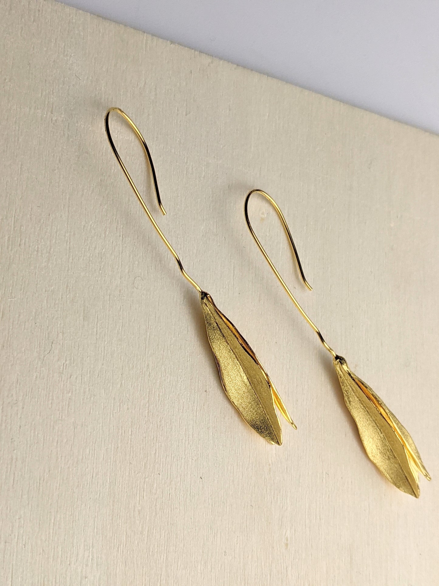 Trio Petal Drop Earrings