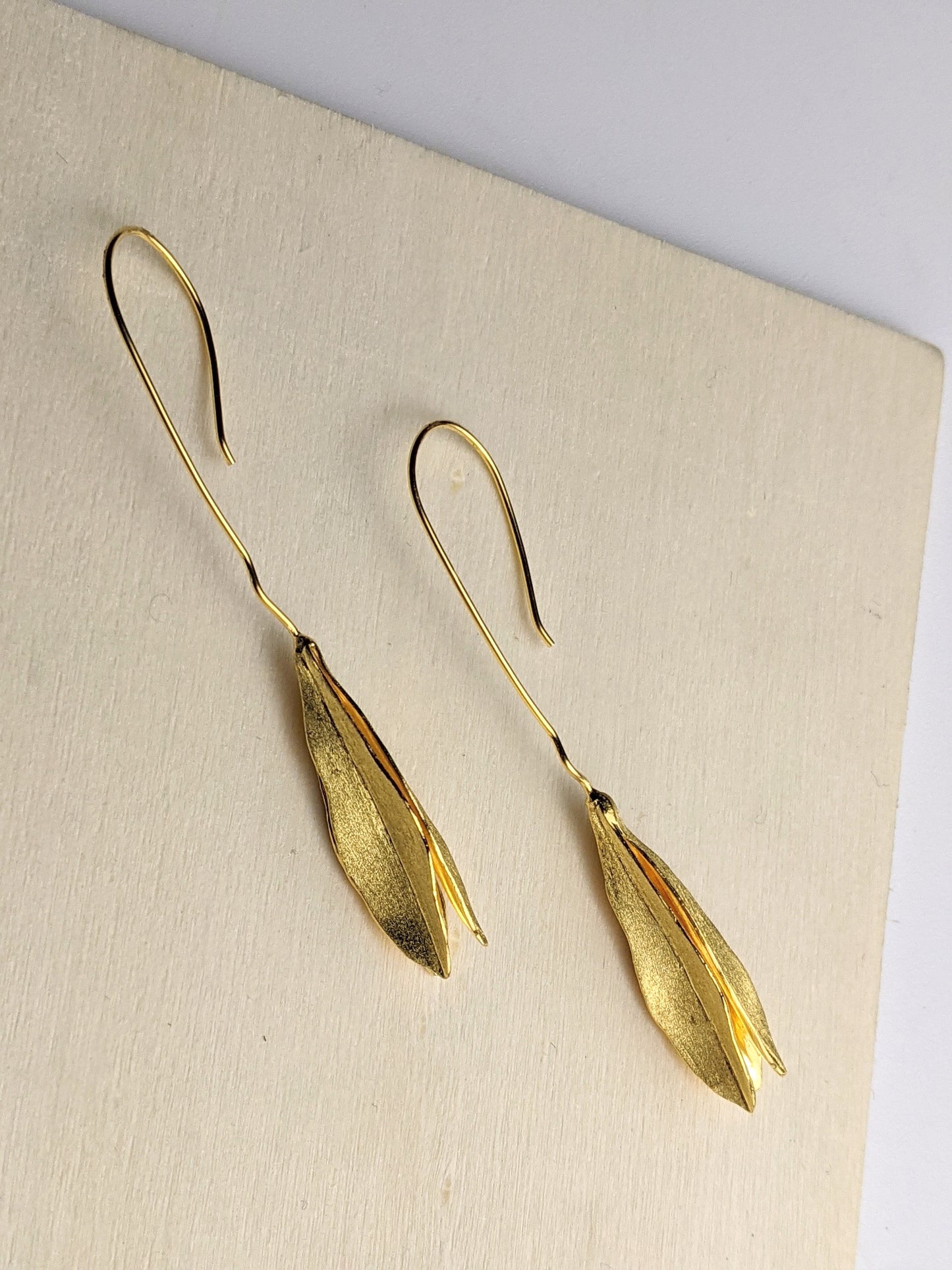 Trio Petal Drop Earrings