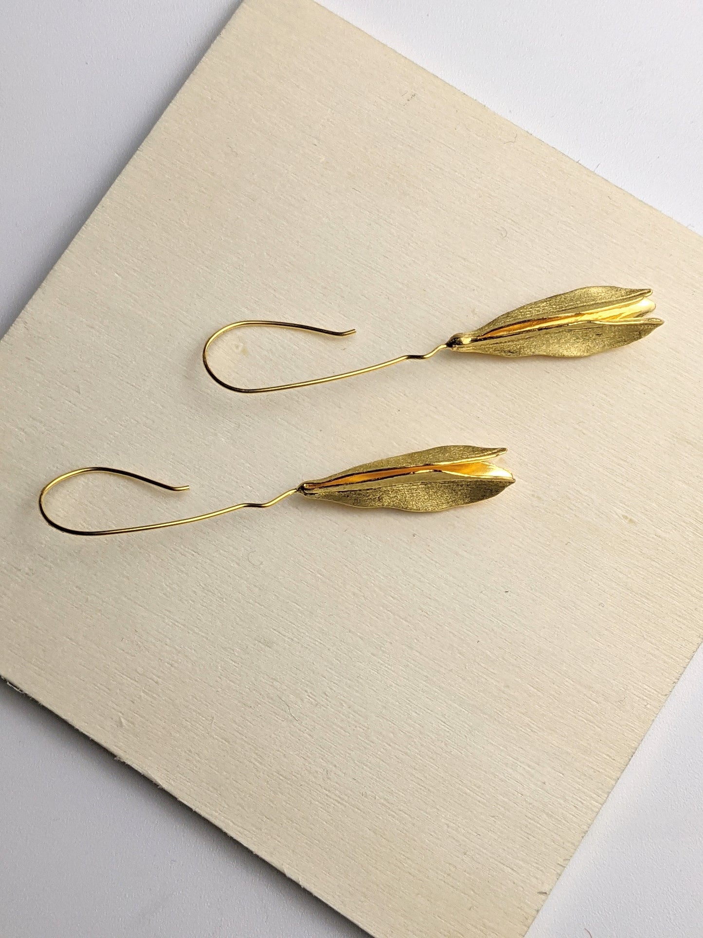 Trio Petal Drop Earrings