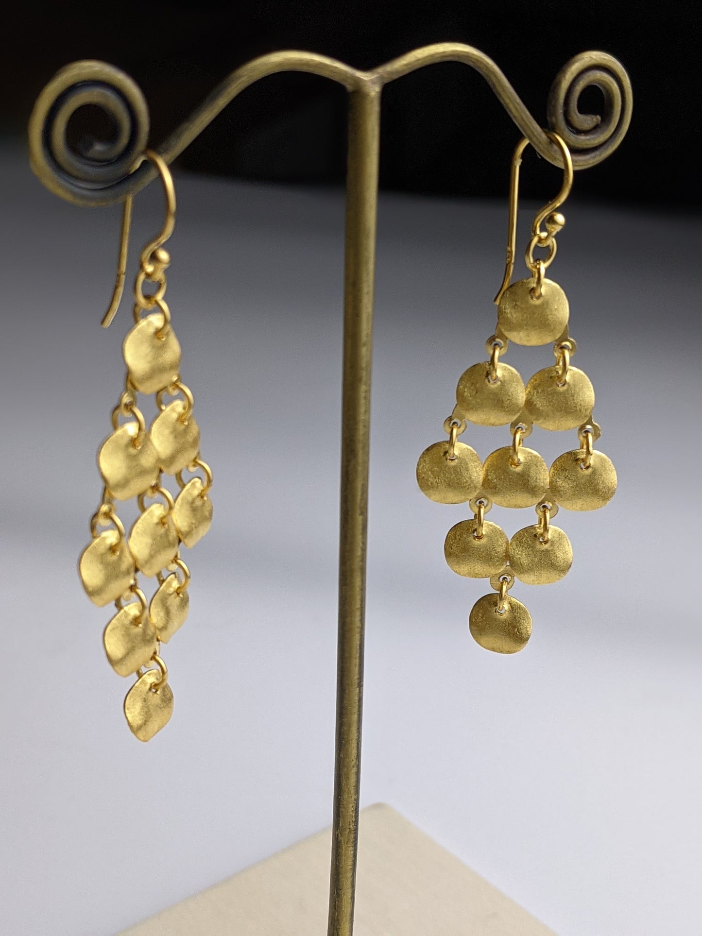 Cloud 9 earrings - Gold