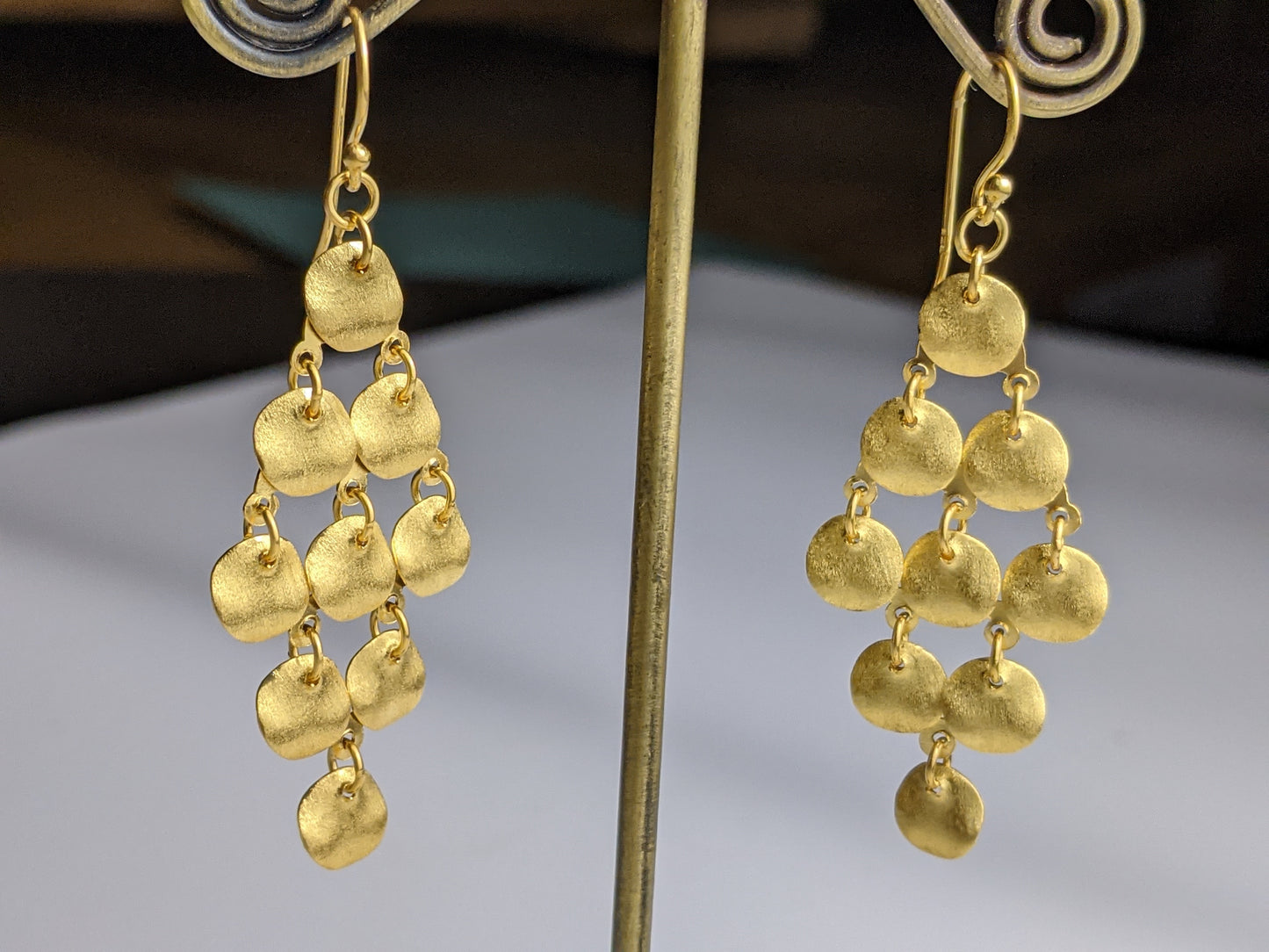 Cloud 9 earrings - Gold