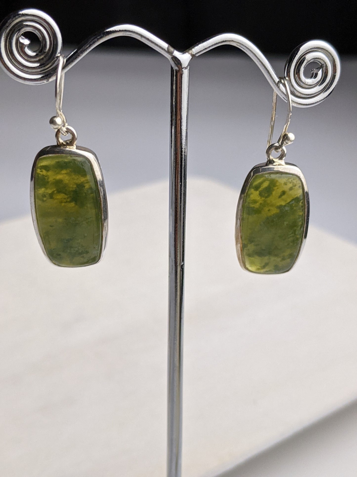 Jade Garden Earring