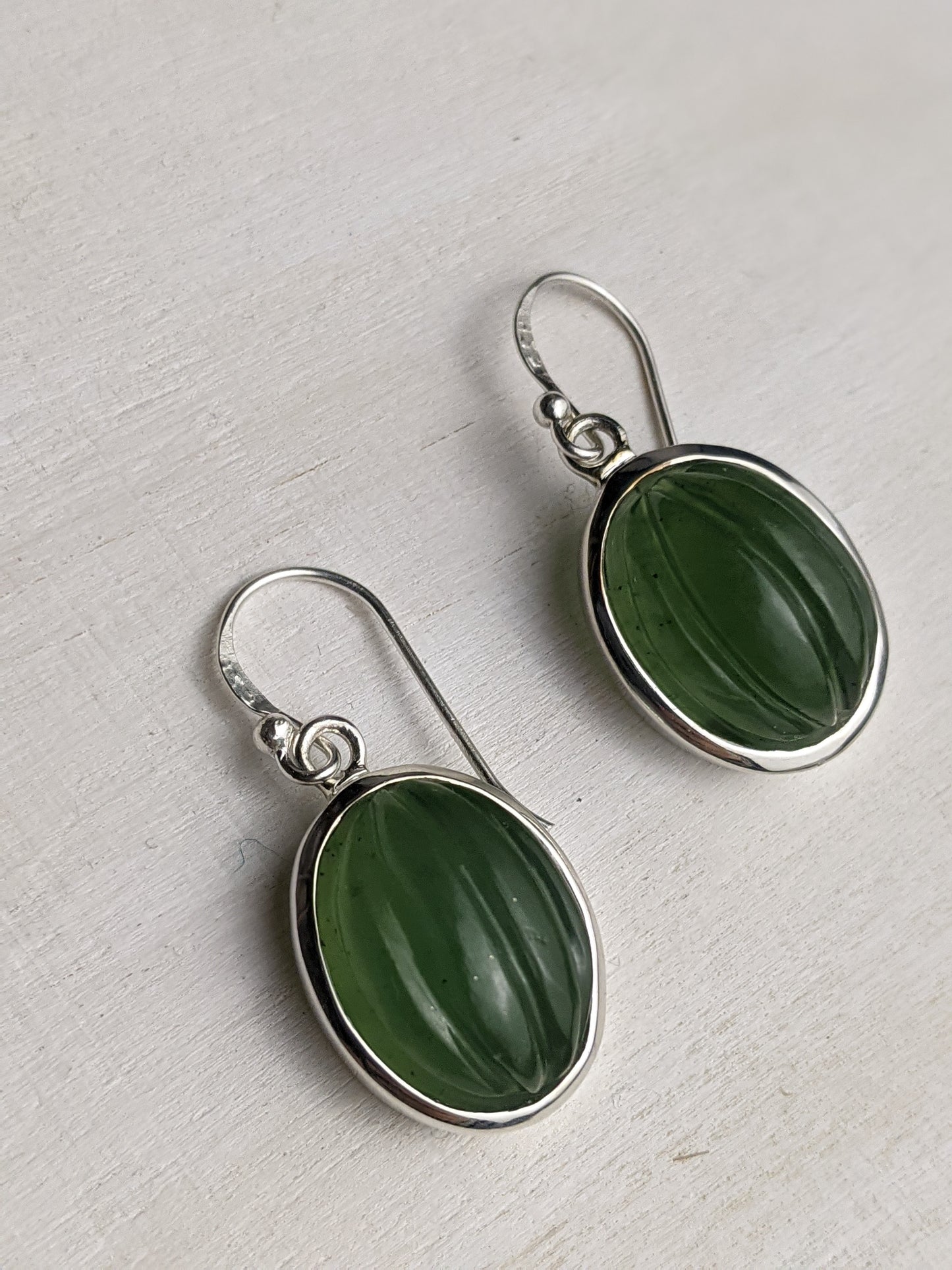 Jade Gourd Earring