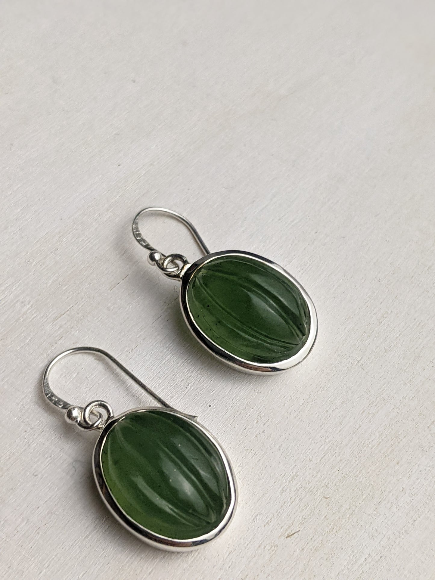 Jade Gourd Earring