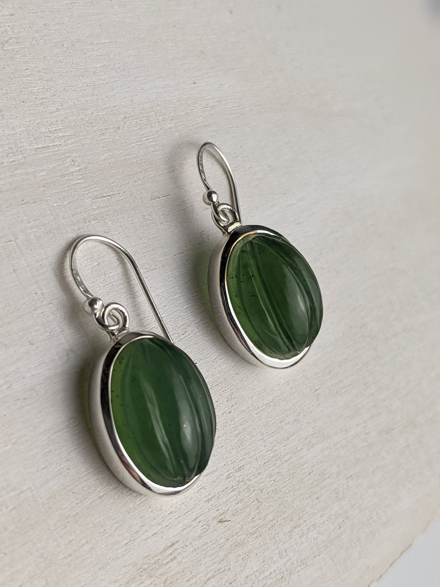 Jade Gourd Earring