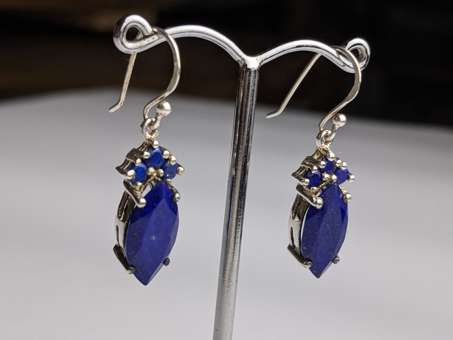 Guinevere Earring Lapis Lazuli