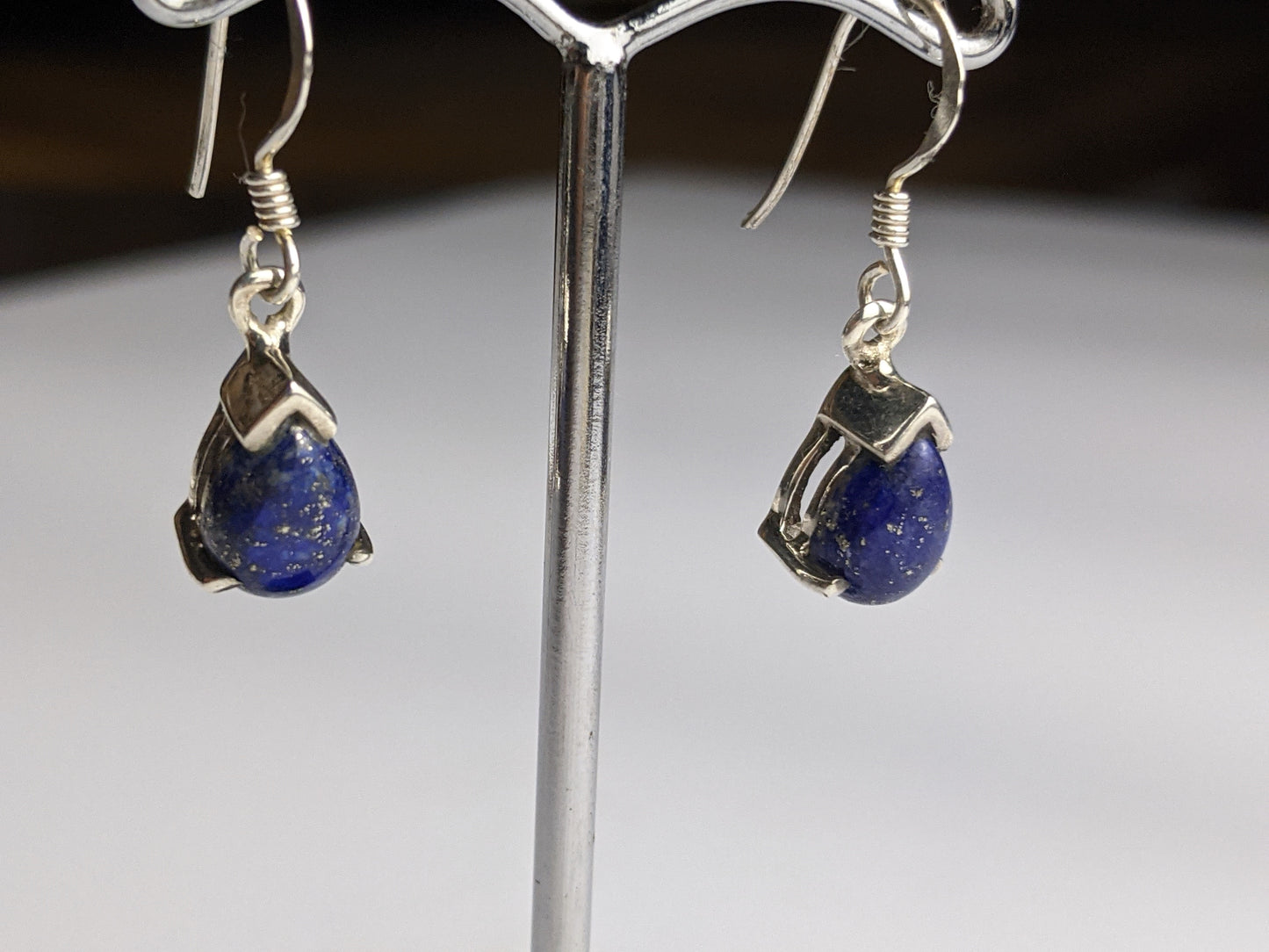 Indigo Teardrop Earring