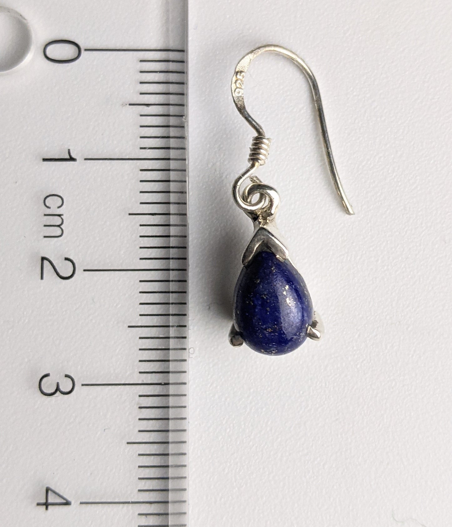 Indigo Teardrop Earring