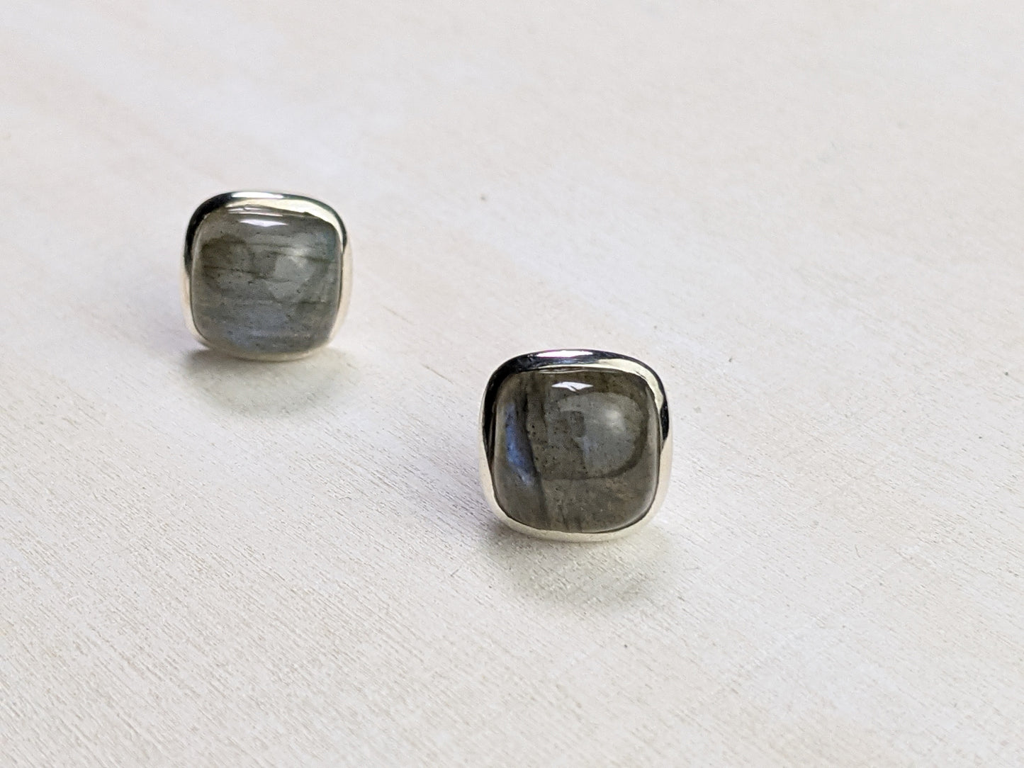 Labradorite Studs